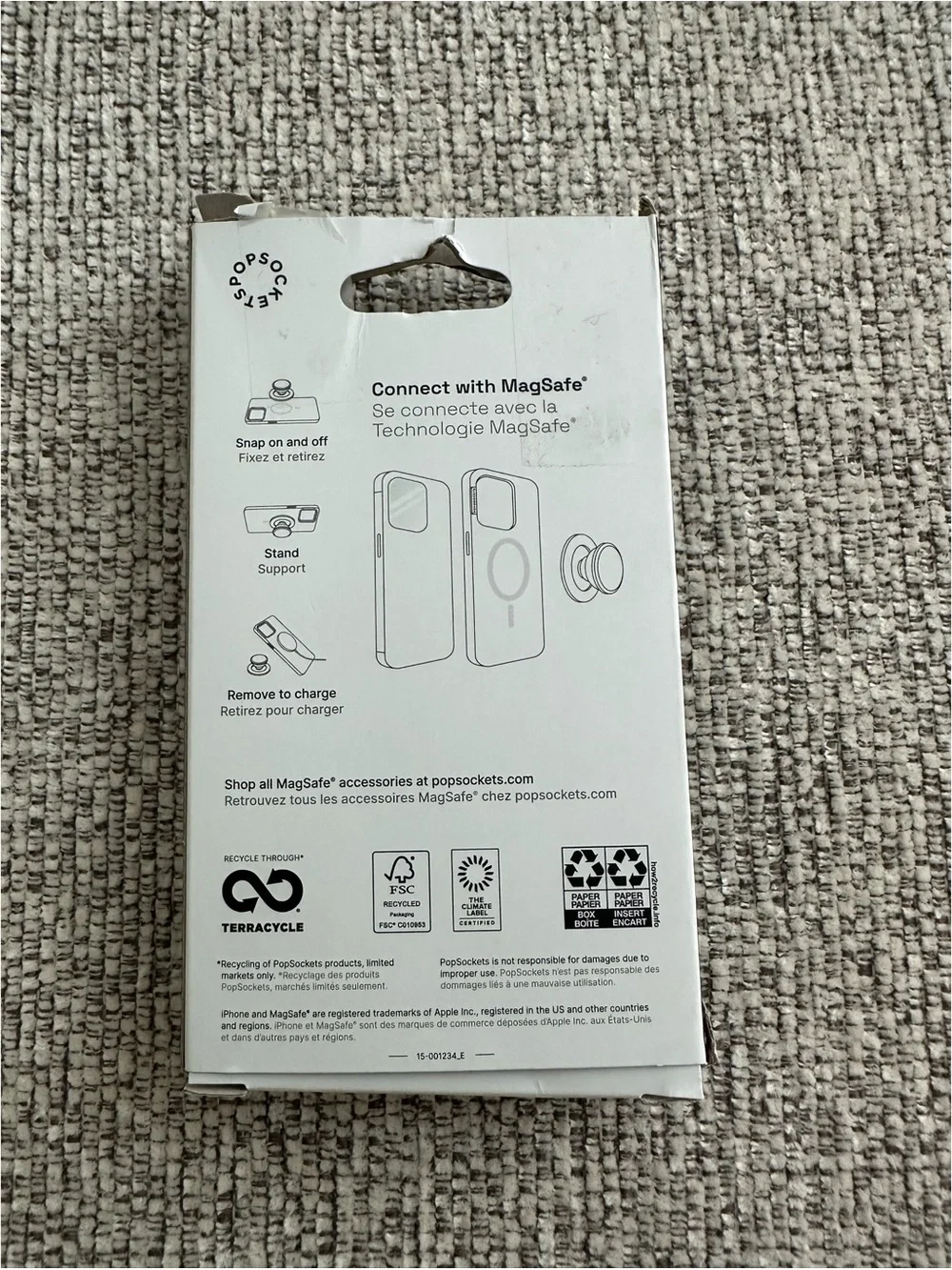 BRAND NEW PopSockets Magnetic Phone Grip & Stand for MagSafe